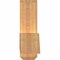 Ekena Millwork Eugene Smooth Timber Gable Bracket, Western Red Cedar, 96"W x 16"H x 5 1/2"D x 5 1/2"F, 4/12 Pitch GBW096X16X0606EUG00SWR - alternate 2